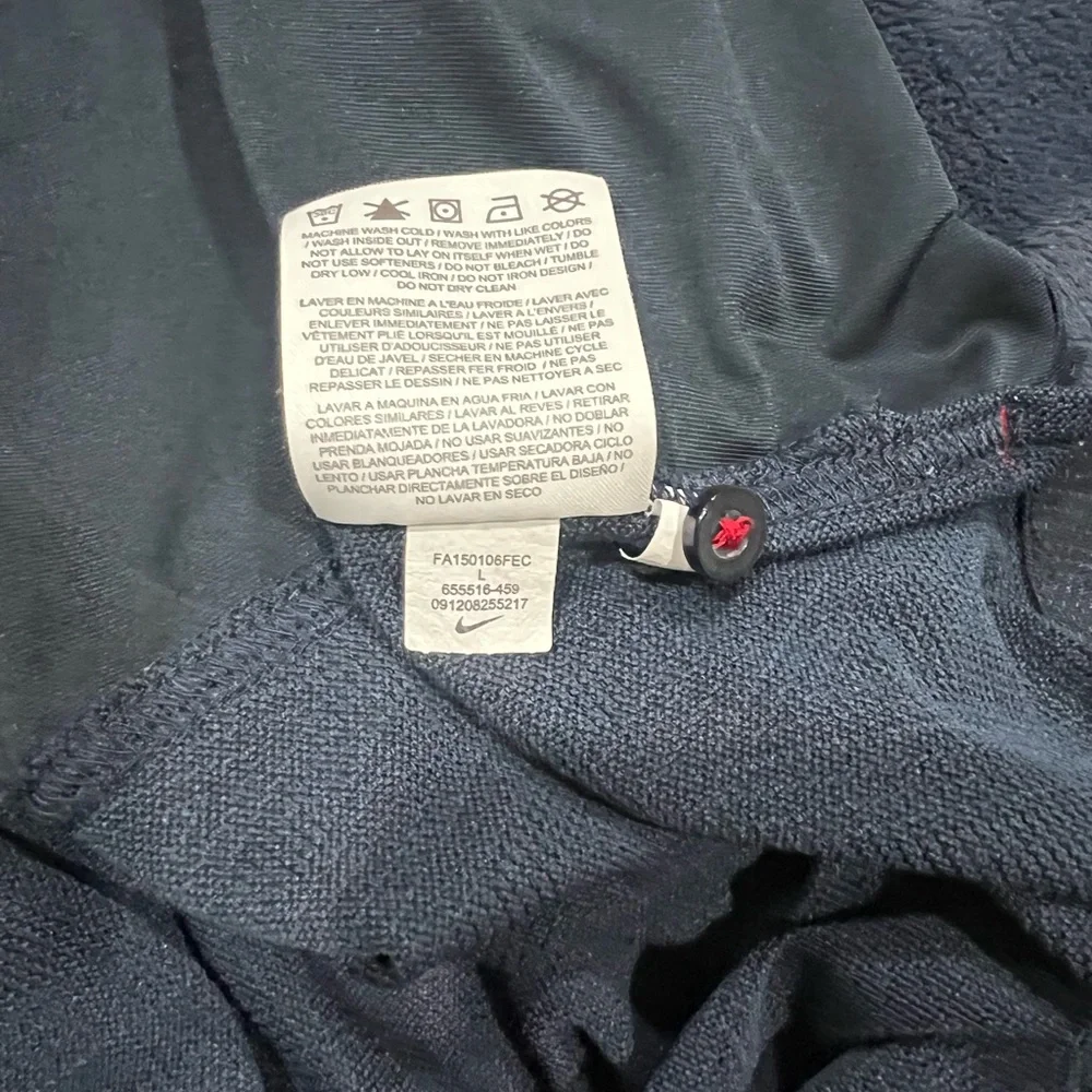 Nike Men's Texans Navy Blue and Red Polo Shirt - *Houston Texans *   Size: Large